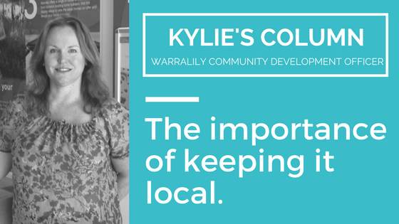 The importance of keeping it local