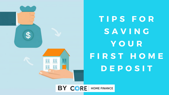Tips for saving your first home deposit
